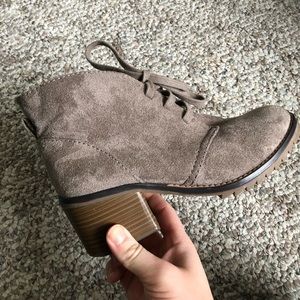 Suede Booties